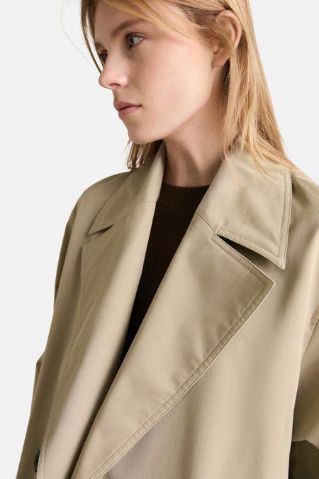 Veste longue Brun - Mango