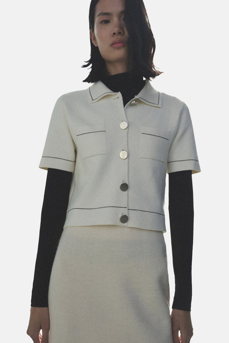 Gilet - Écru