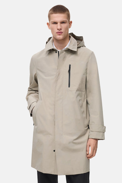Veste longue Brun - MANGO