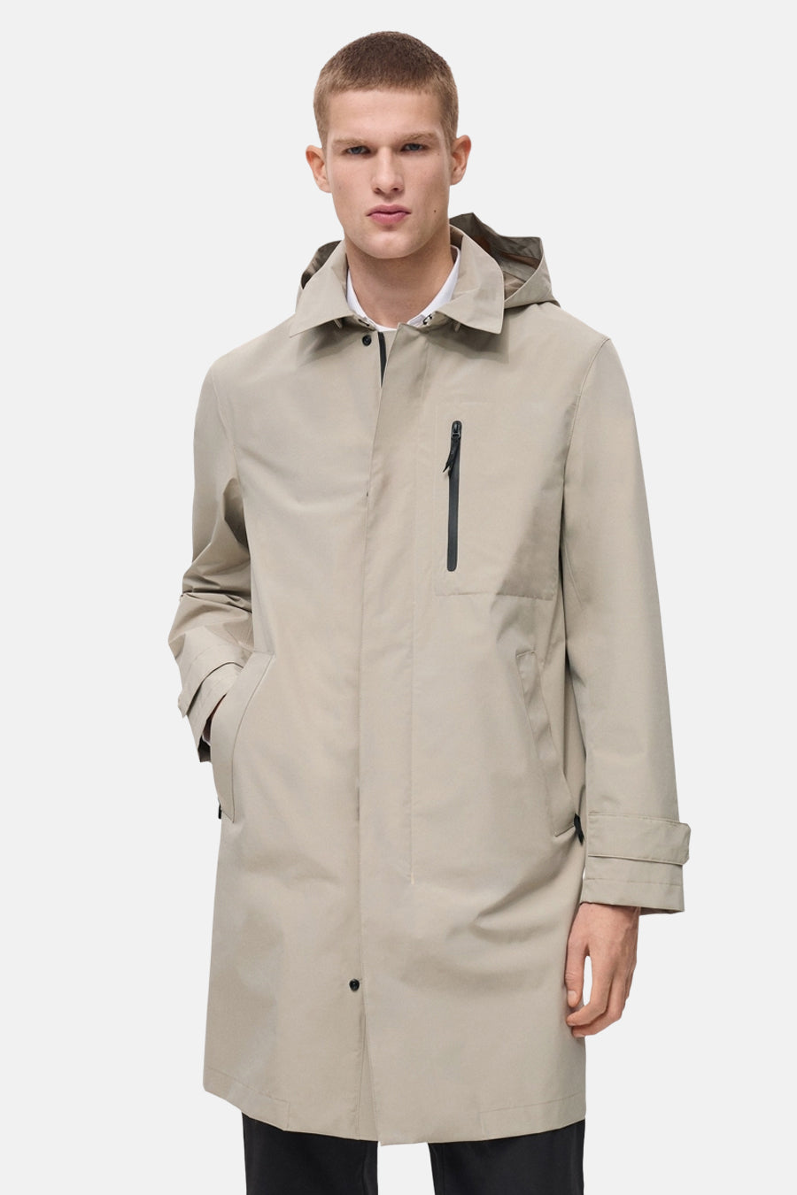 Manteau - Beige - MANGO