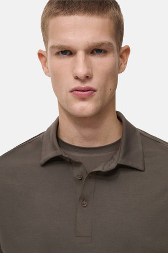 Polo à manches courtes - Kaki - MANGO