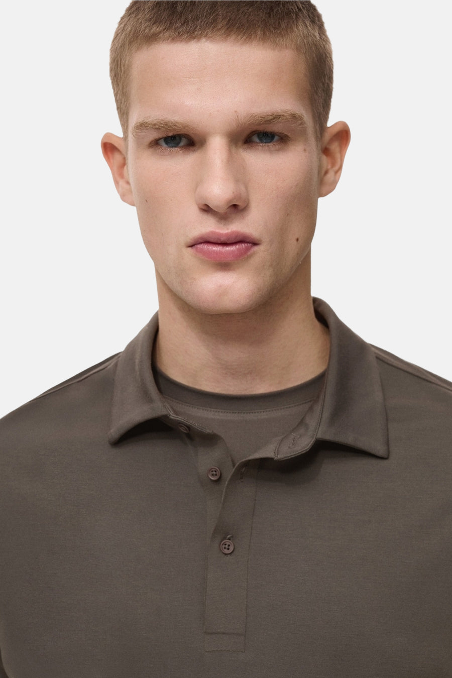 Polo à manches courtes - Kaki - MANGO