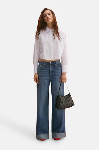 Chemise à manches longues - blanc - MANGO