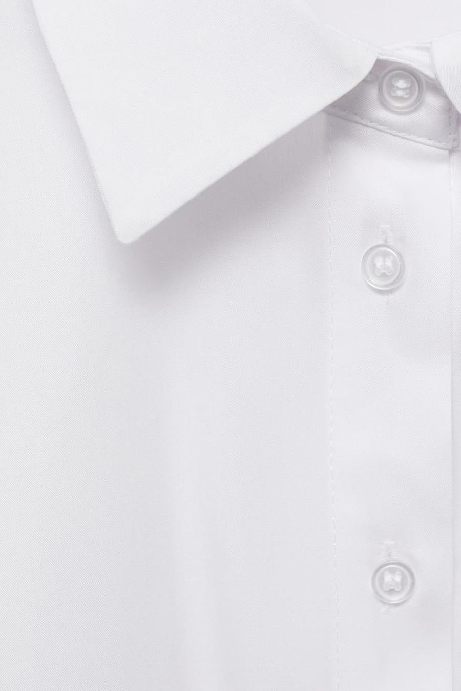 Chemise à manches longues - blanc - MANGO