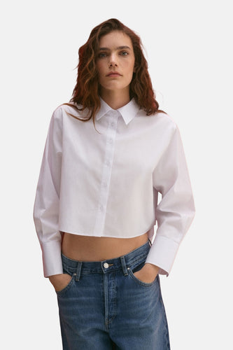 Chemise à manches longues - blanc - MANGO