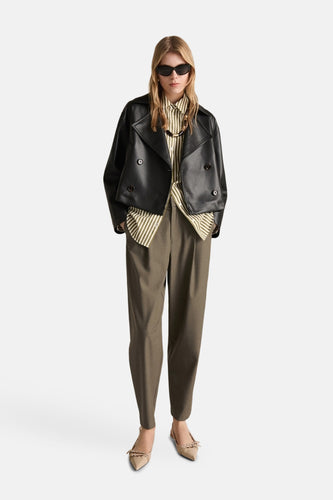 Pantalon - Kaki - MANGO