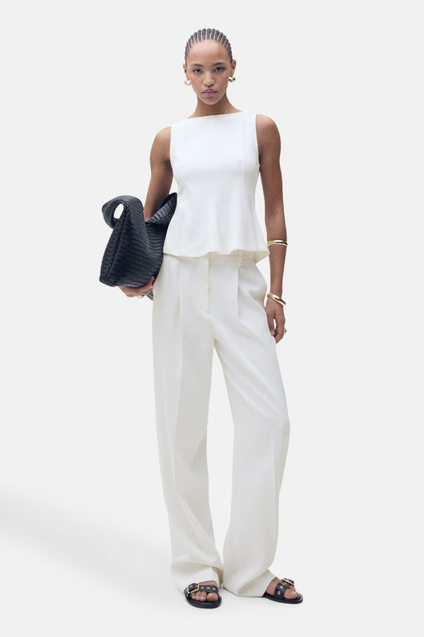 Top (sans manches) Blanc - Mango