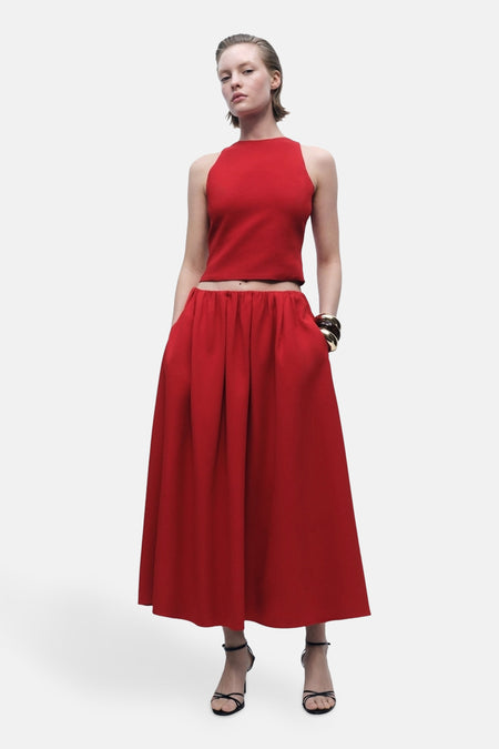 Blouse - rouge