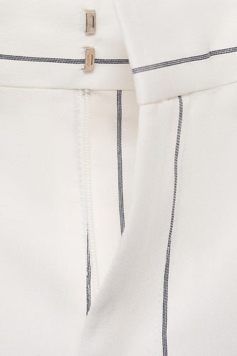 Pantalon de costume - Blanc - MANGO