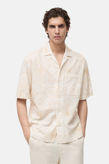 Chemise à manches courtes - blanc