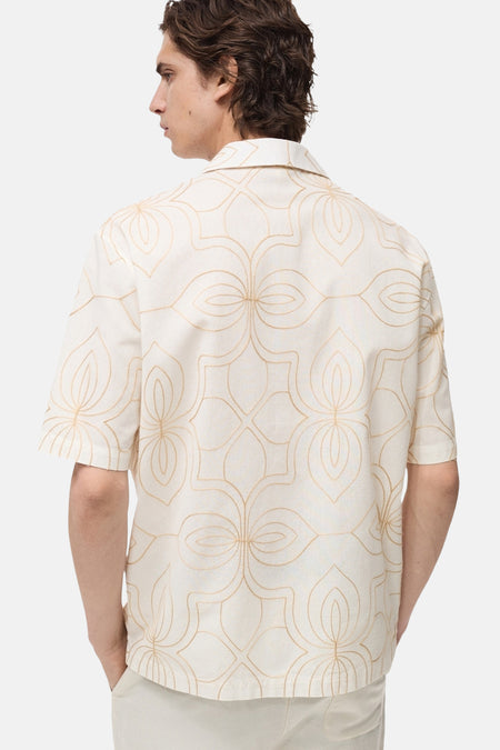 Chemise à manches courtes - blanc