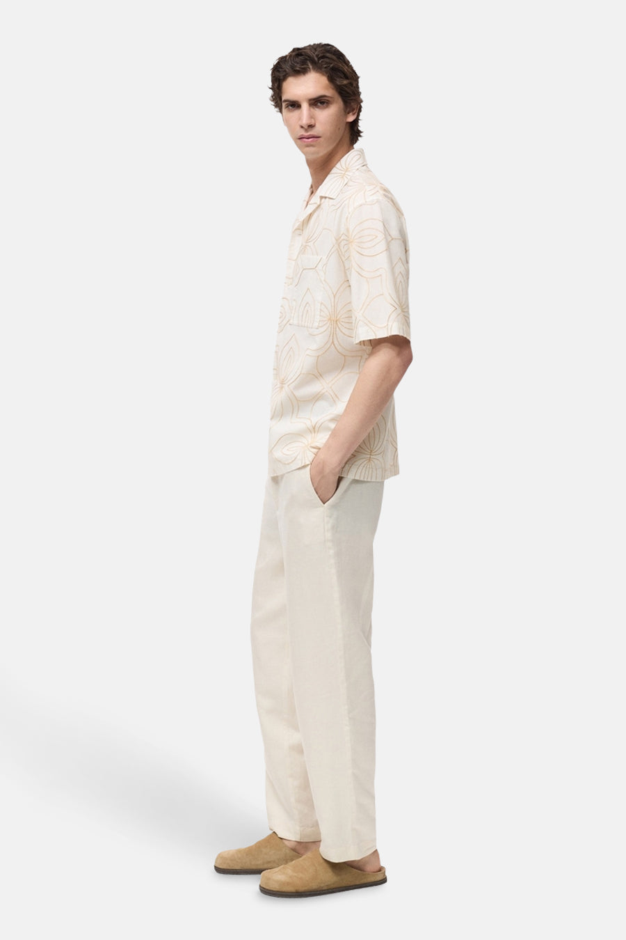 Chemise à manches courtes - blanc - MANGO