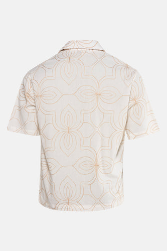 Chemise à manches courtes - blanc