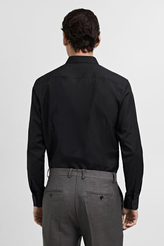 Chemise à manches longues - Noir - MANGO