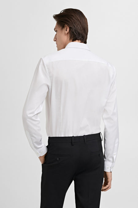 Chemise à manches longues - blanc