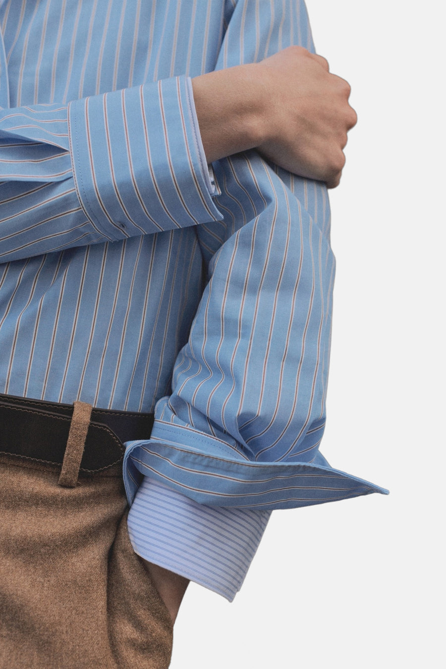 Chemise à manches longues - bleu