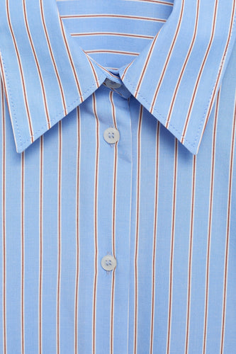 Chemise à manches longues - bleu