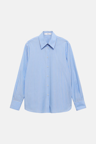 Chemise à manches longues - bleu