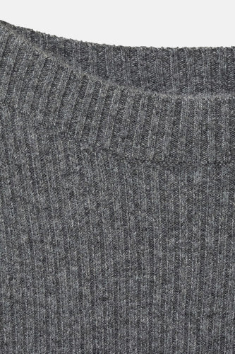 Pull à col rond - Gris - MANGO