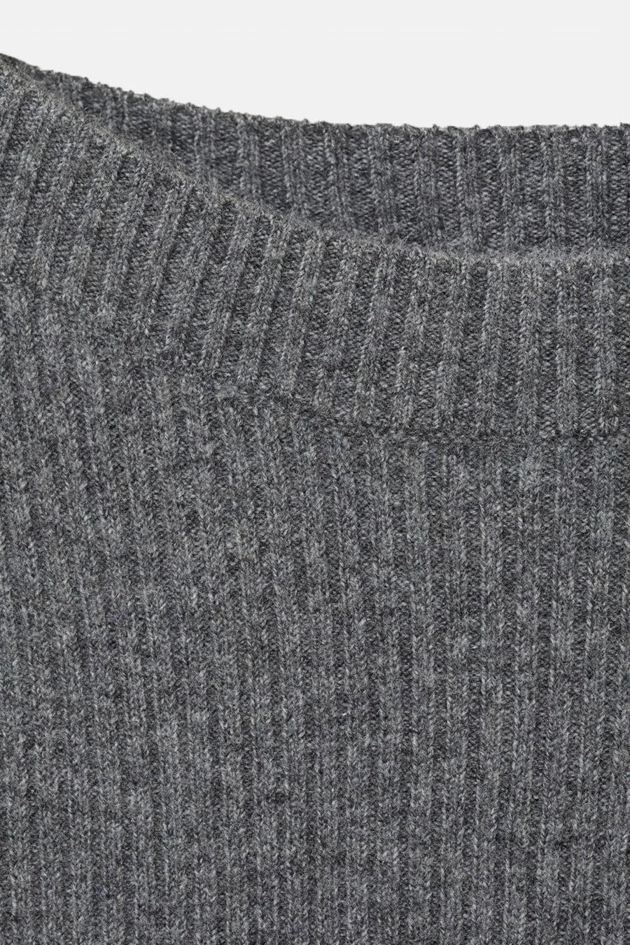 Pull à col rond - Gris - MANGO