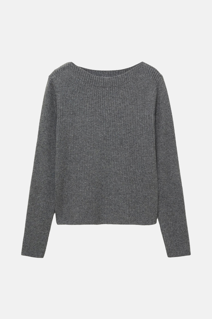 Pull à col rond - Gris - MANGO