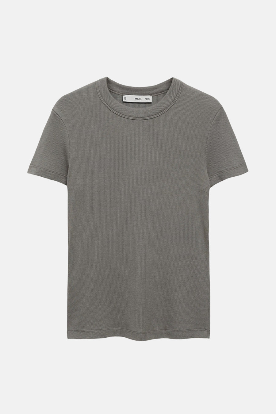 T-shirt à manches courtes - Gris - MANGO
