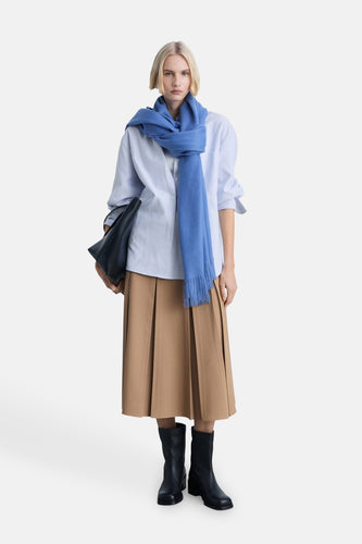 Chemise à manches longues - bleu - MANGO - 6