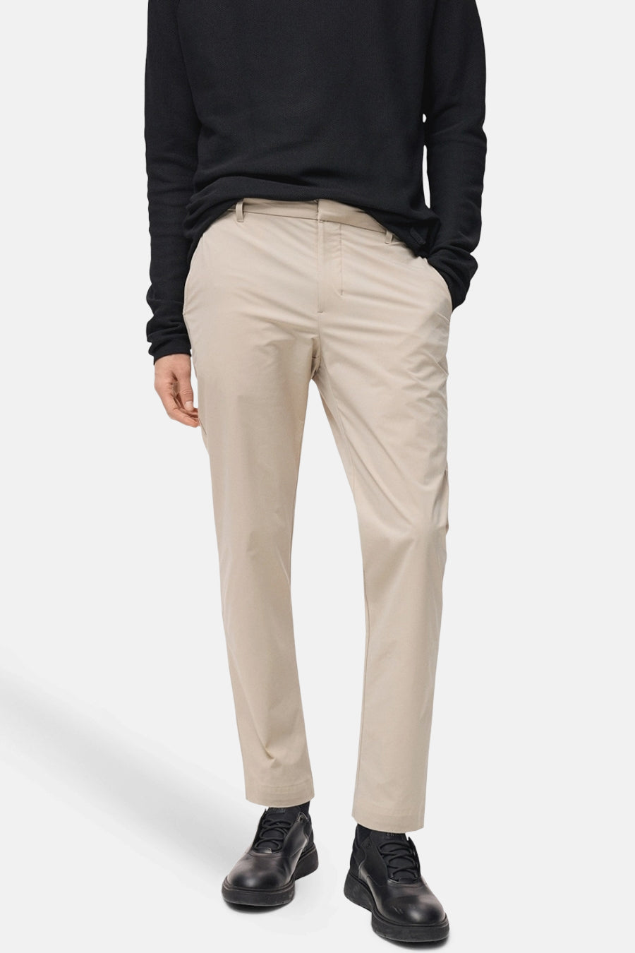 Pantalon - Beige - MANGO