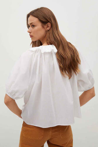 Blouse - blanc