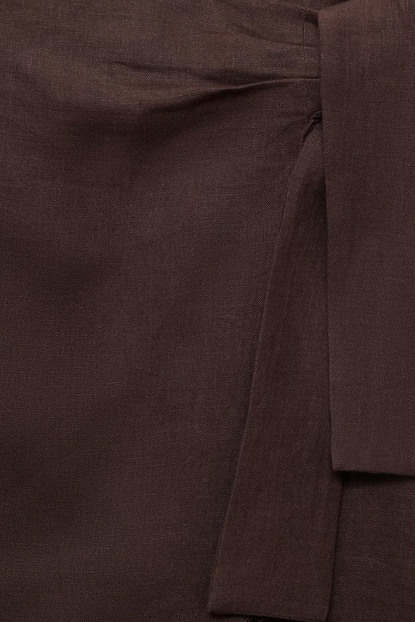 Jupe 3/4 Brun - Mango