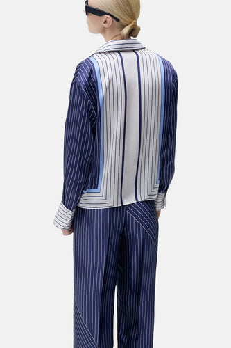 Chemise à manches longues - Bleu - MANGO - 5