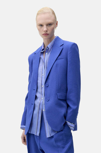 Blazer - bleu - MANGO