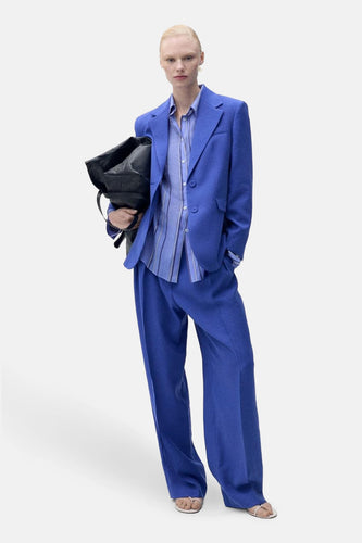 Blazer - bleu - MANGO