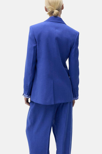 Blazer - bleu - MANGO