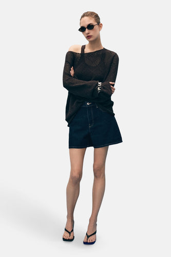 Bermuda - Dark blue denim
