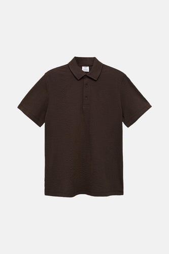 Polo à manches courtes - brun - MANGO - 6