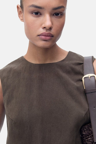 Blouse - brun - MANGO - 7