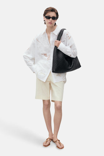 Chemise à manches longues - blanc - MANGO