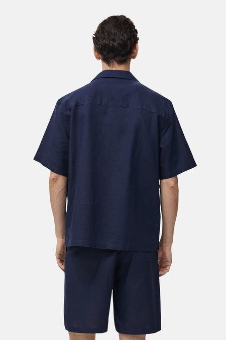 Chemise à manches courtes - bleu