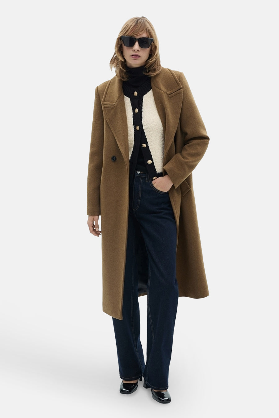 Gilet - Écru - MANGO