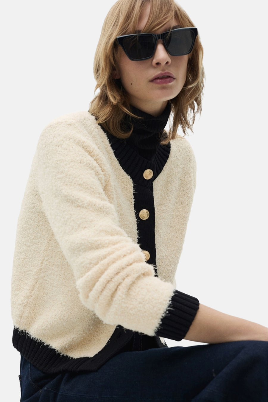 Gilet - Écru - MANGO