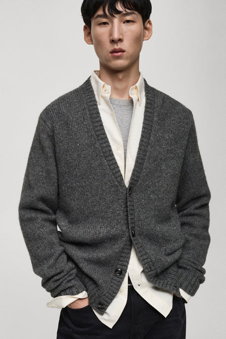 Gilet Gris - Mango