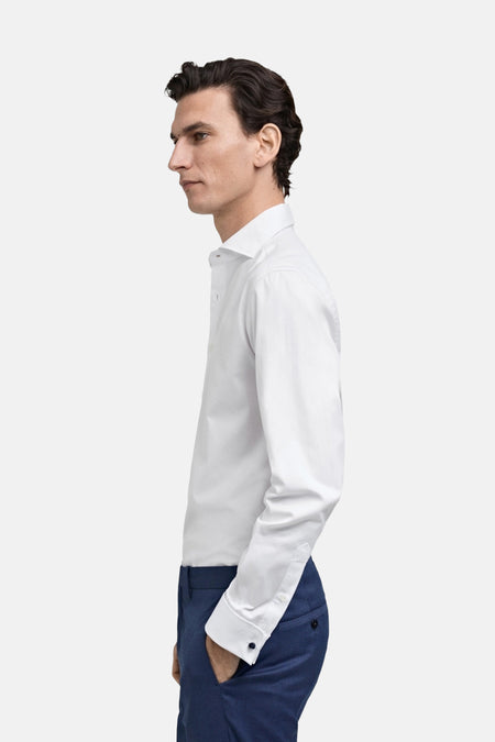 Chemise à manches longues - blanc