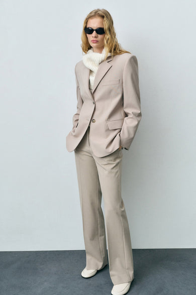 Pantalon de costume Blanc - Mango