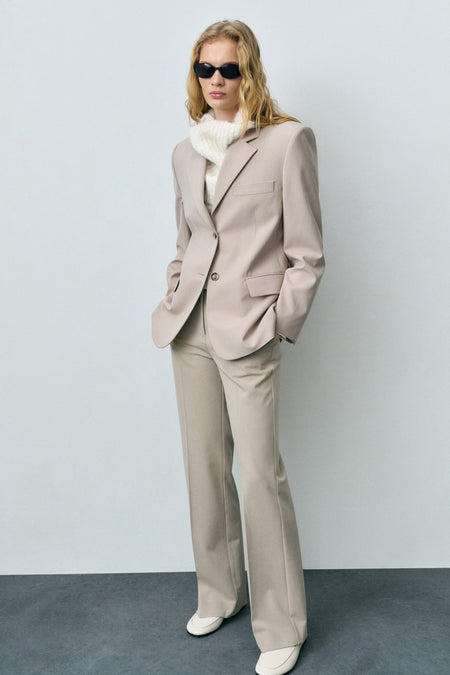 Pantalon de costume - Beige