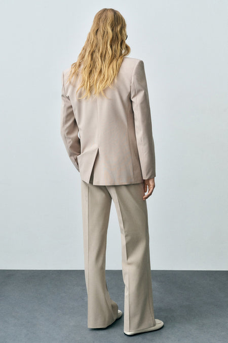 Pantalon de costume - Beige