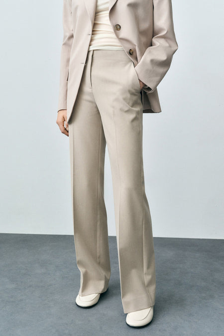 Pantalon de costume - Beige