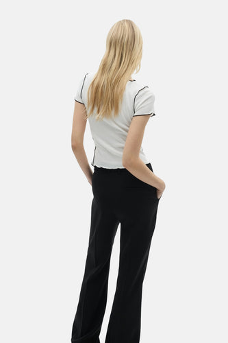 T-shirt à manches courtes - blanc - MANGO