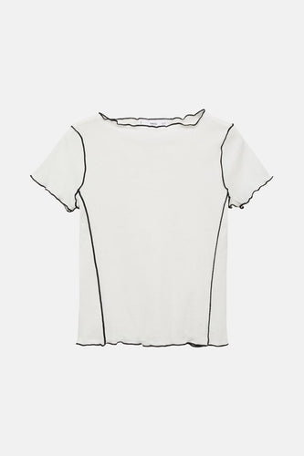 T-shirt à manches courtes - blanc - MANGO