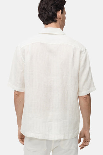 Chemise à manches courtes - blanc - MANGO